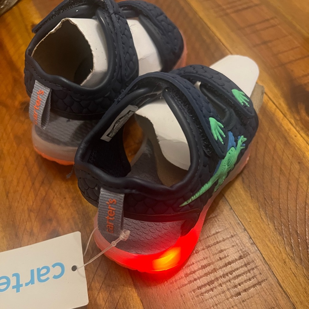 Never Worn dinosaur sandal
